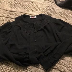 Peter Pan Collar Blouse